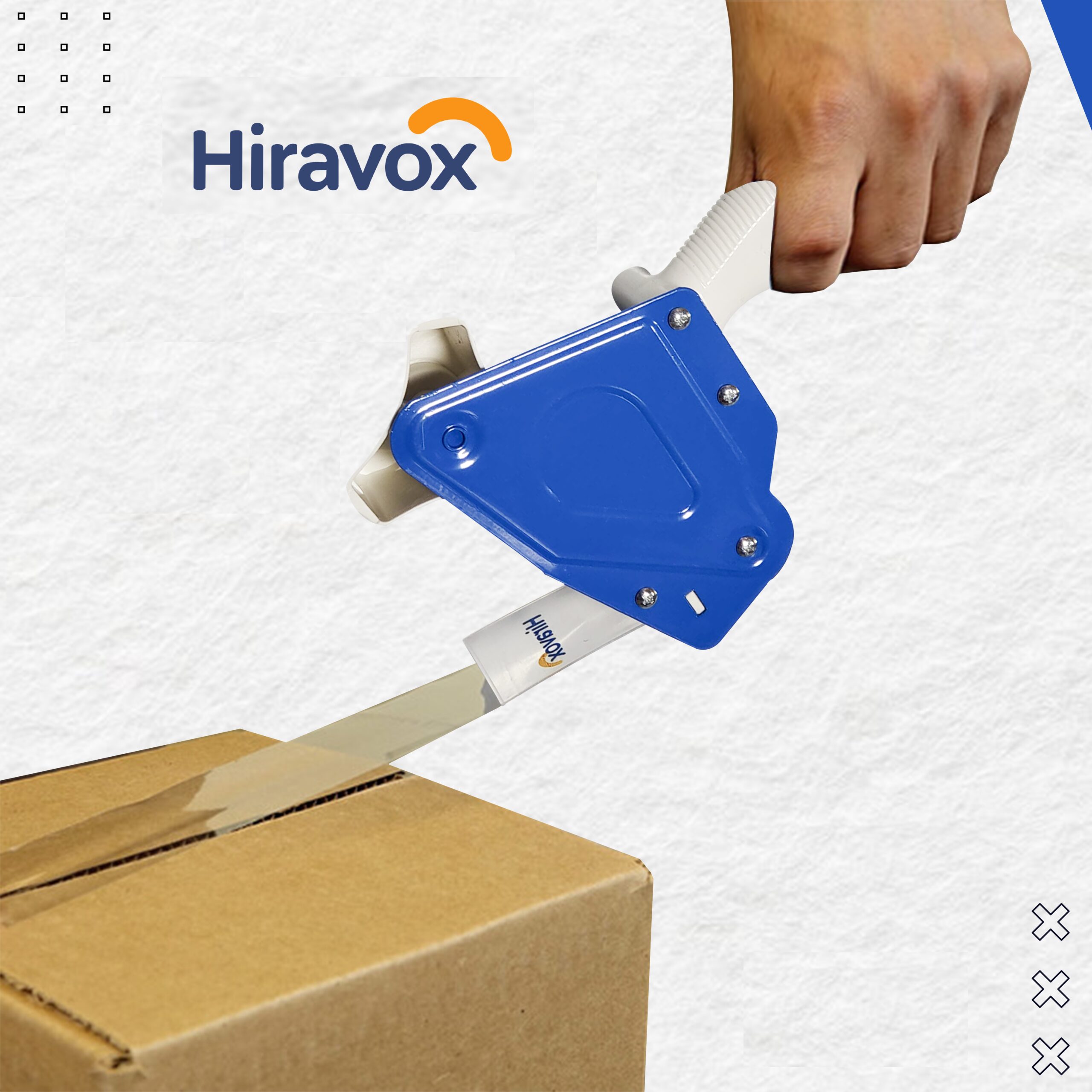 hiravox tape dispenser gun